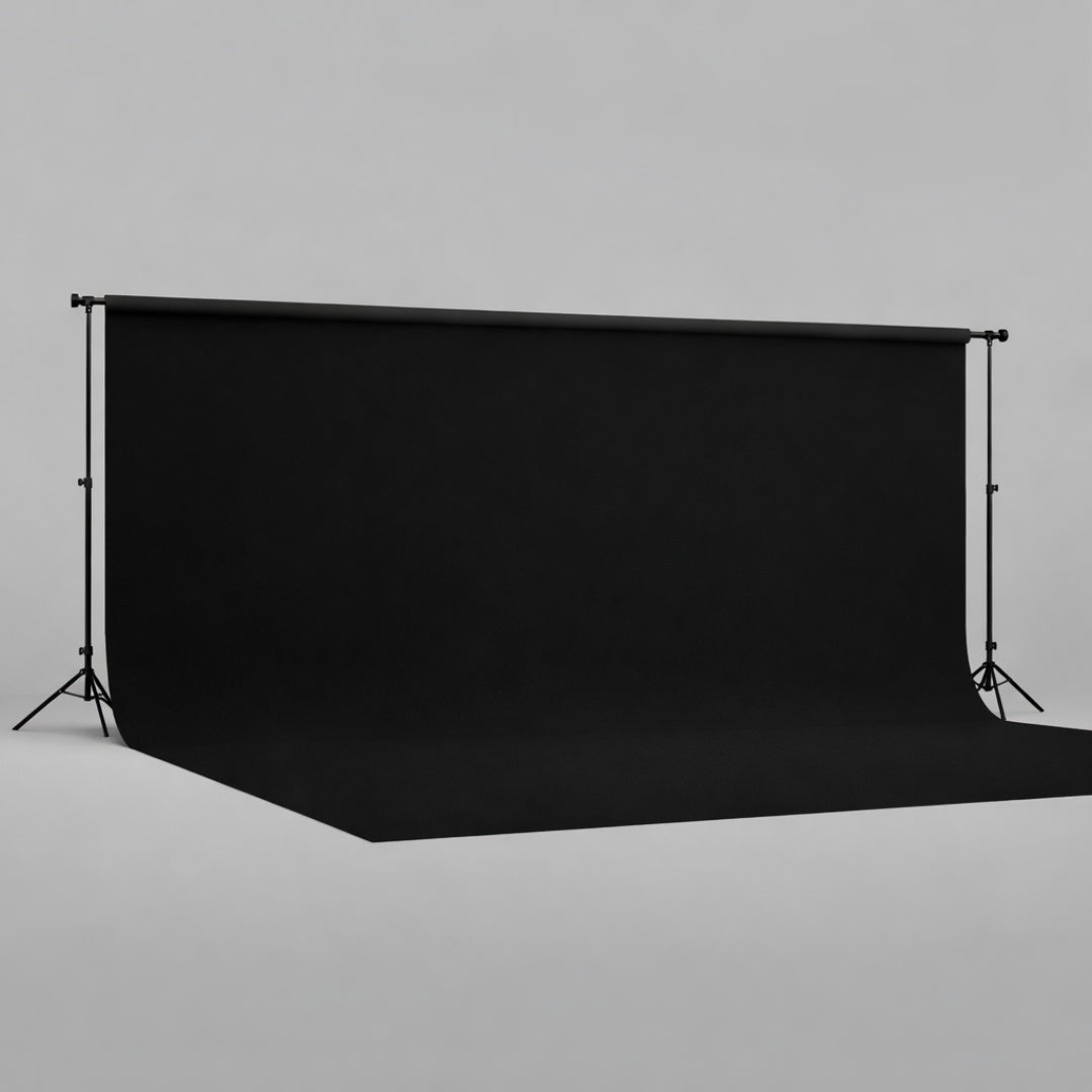 Fond papier noir grande largeur