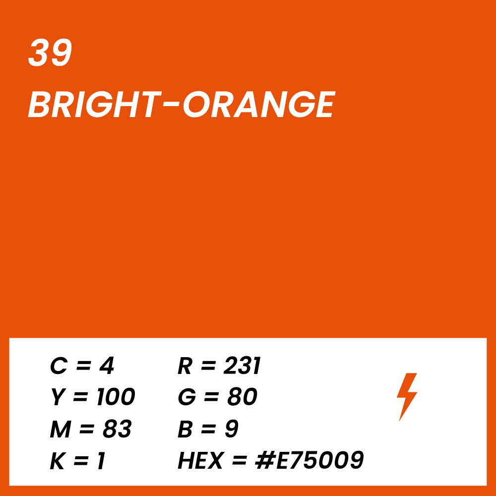 fond papier bright orange couleur