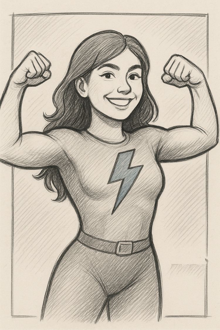 Izia super héro