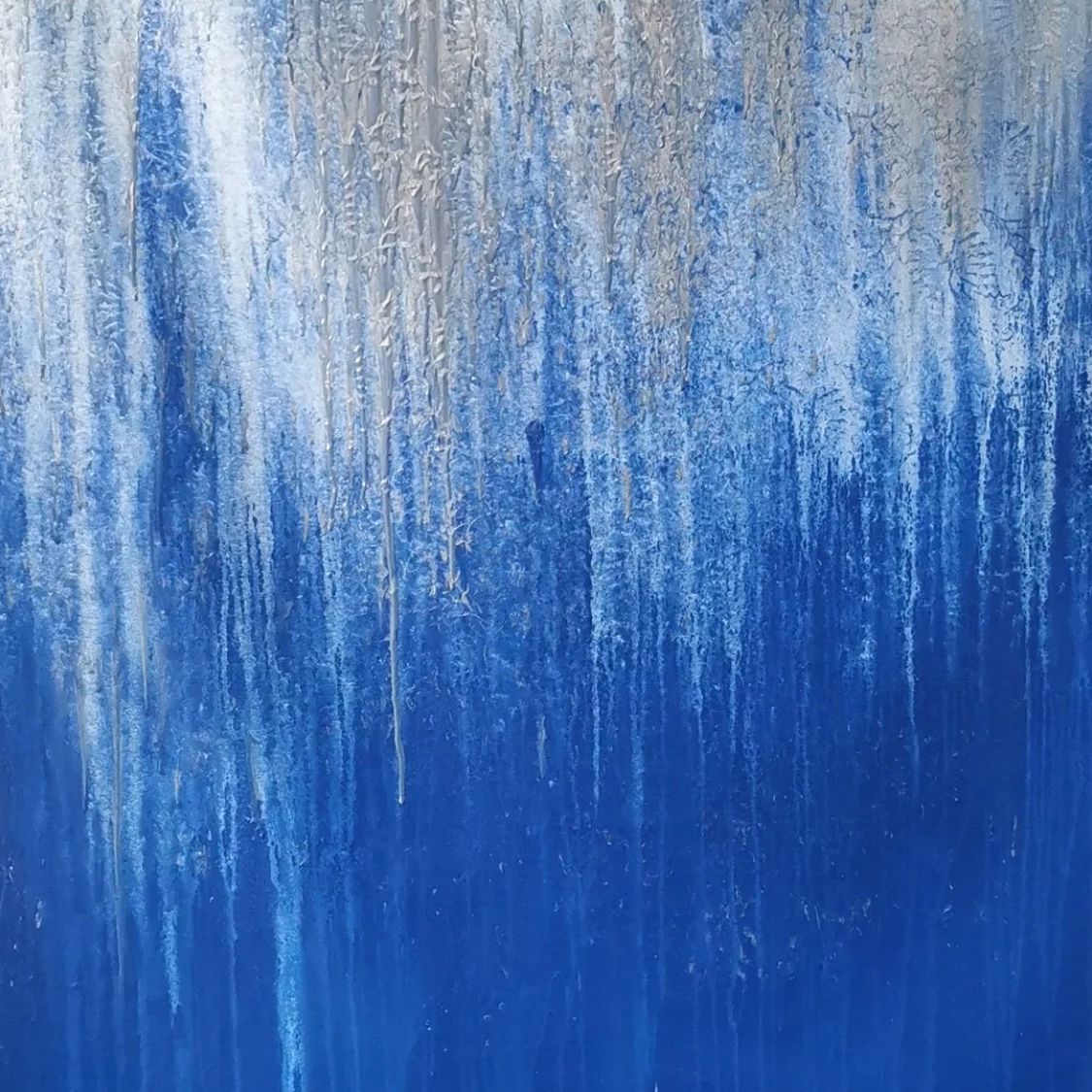 Toile de photographe peinte à la main blue jean#couleur_blue-jean