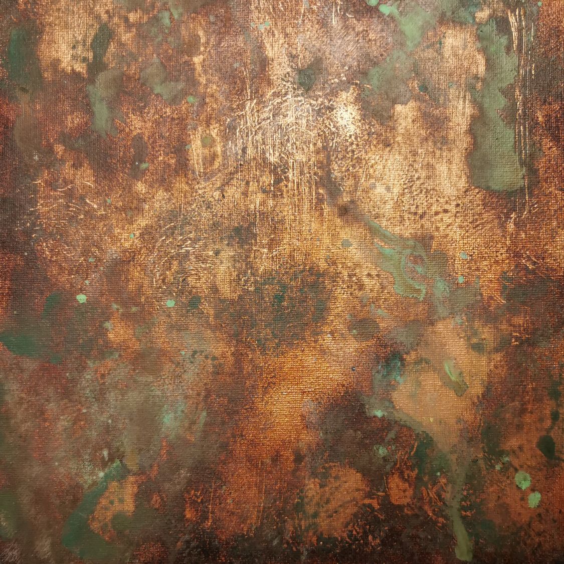 Toile de photographe peinte à la main oxyde#couleur_oxyde