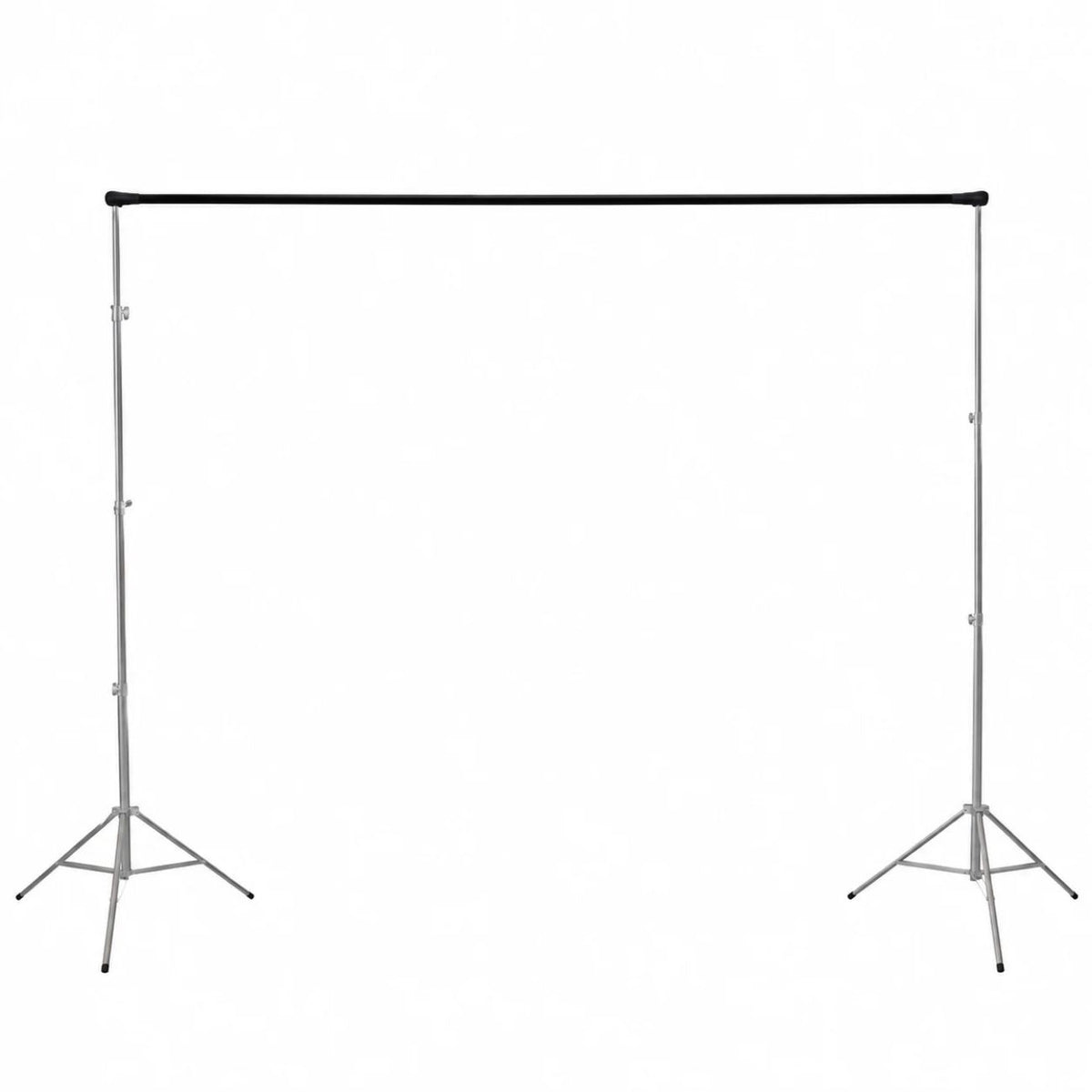 Barre transversale télescopique StudioKing CBT-4M montée entre deux pieds de lumière