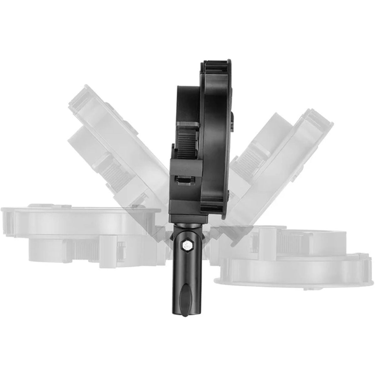 Amplitude d'inclinaison sur 180° du bracket Westcott S-Bracket 2 Bowens