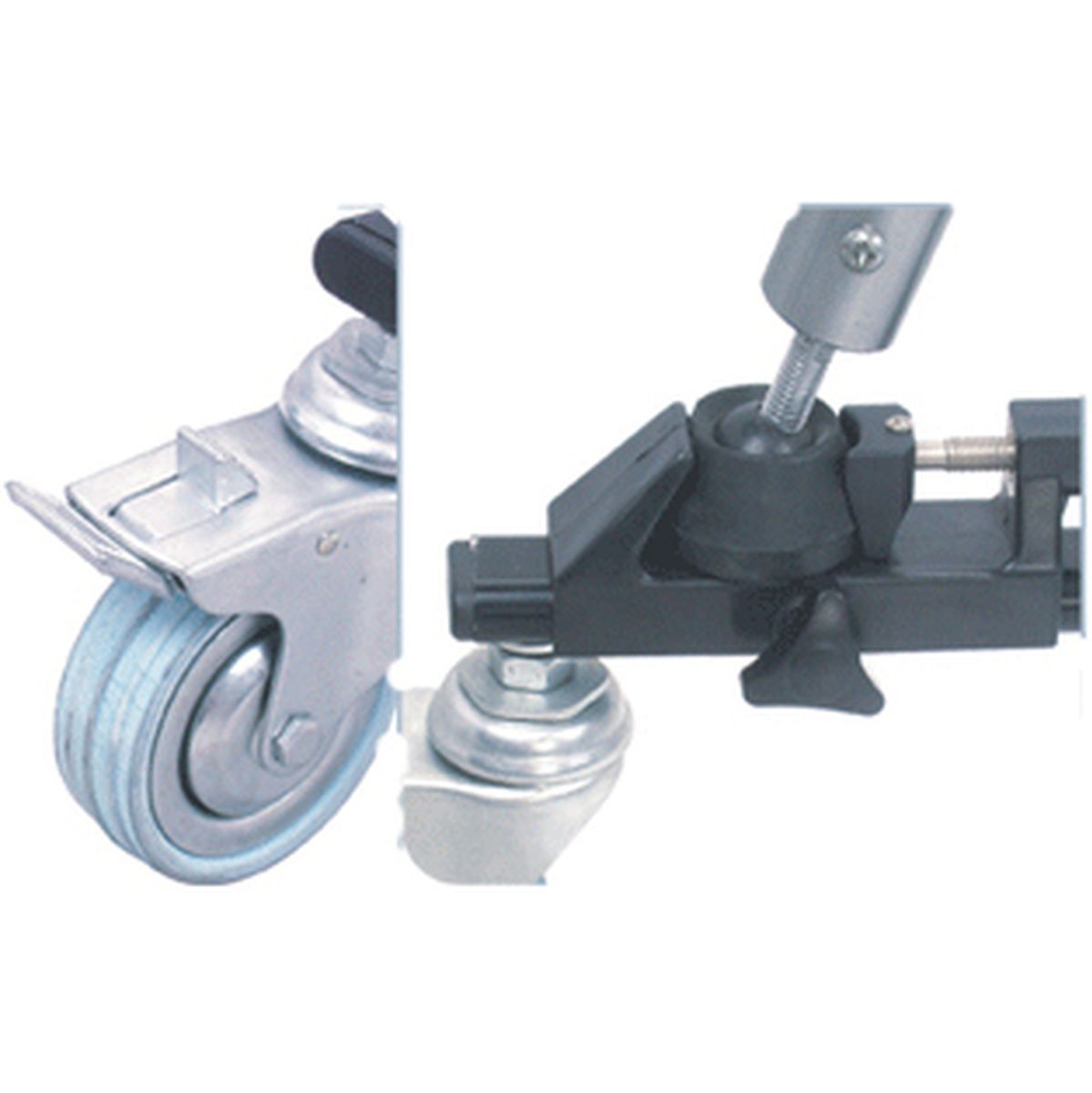 Chariot de studio Falcon Eyes PT-50, pinces réglables