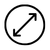 Icône diamètre