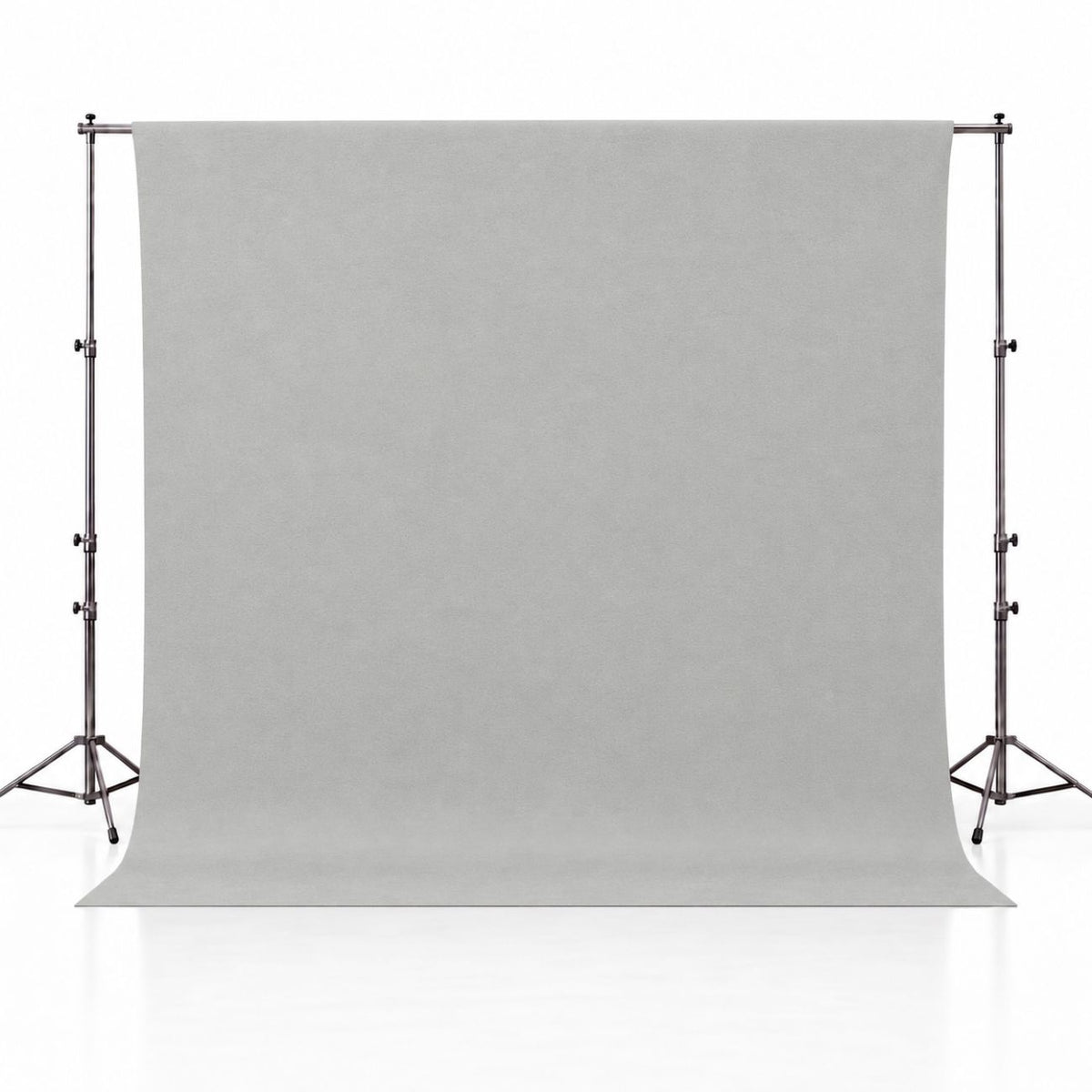 Fond photo anti-froissage Caruba 2,6 x 3 m, coloris gris