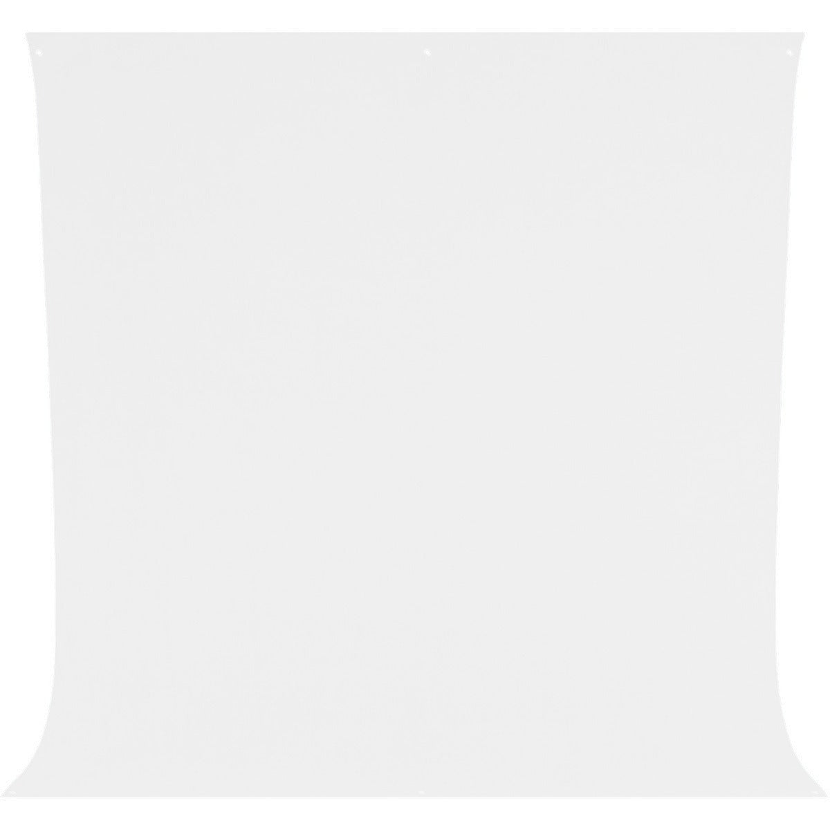 Toile de Fond Photo Anti-Froissage Westcott 2,7 x 3 m, coloris blanc