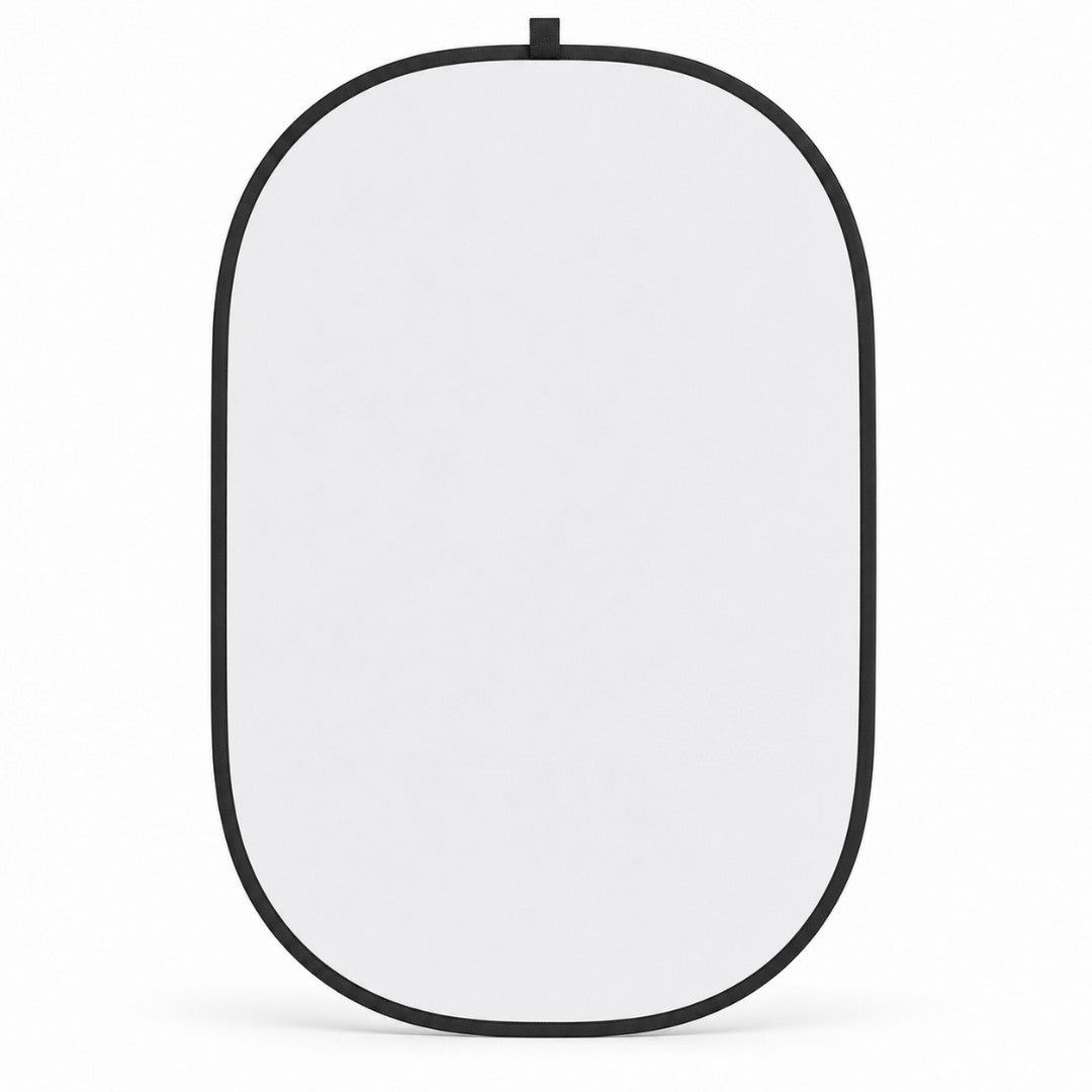 fond pliable photo face blanc