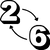 icône 2 à 6
