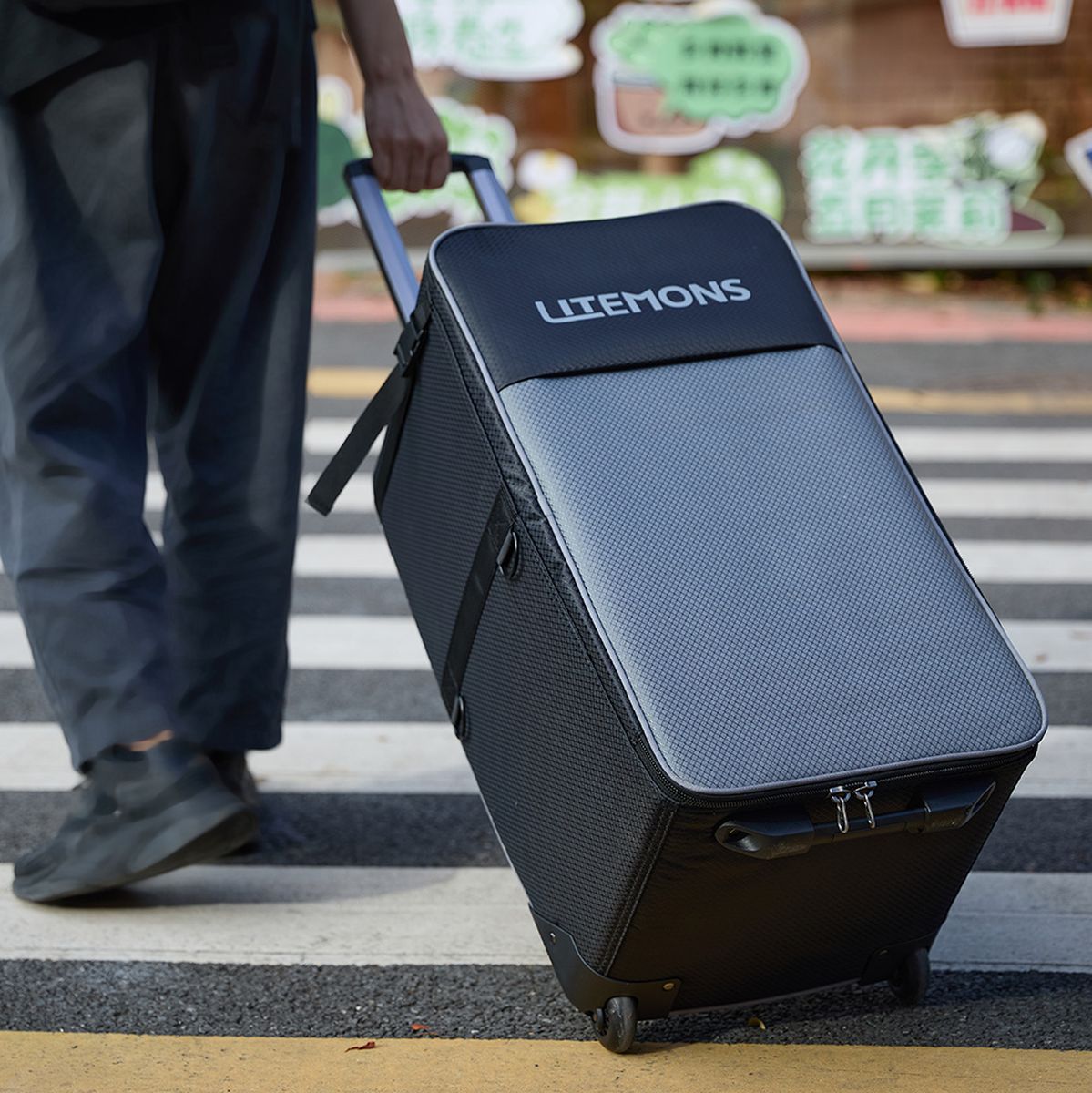 Kit 3 lumières LED RGB Godox Litemons LA300R, montées sur pied #Finition_Standard