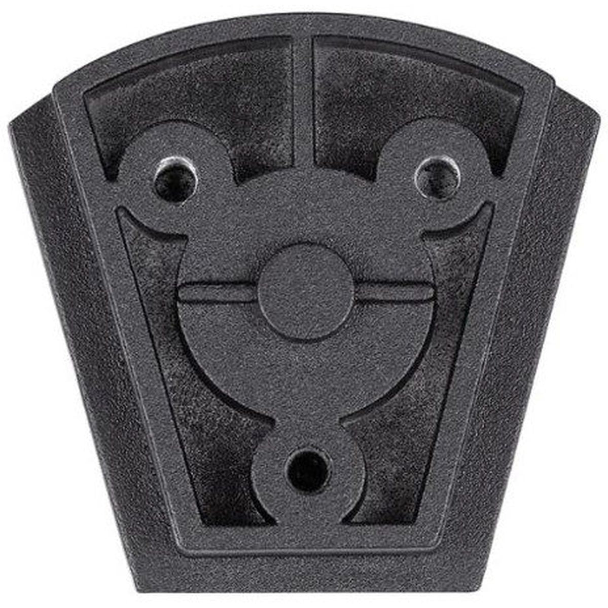 Schéma de fixation murale de la base Westcott Float avec trois vis à bois