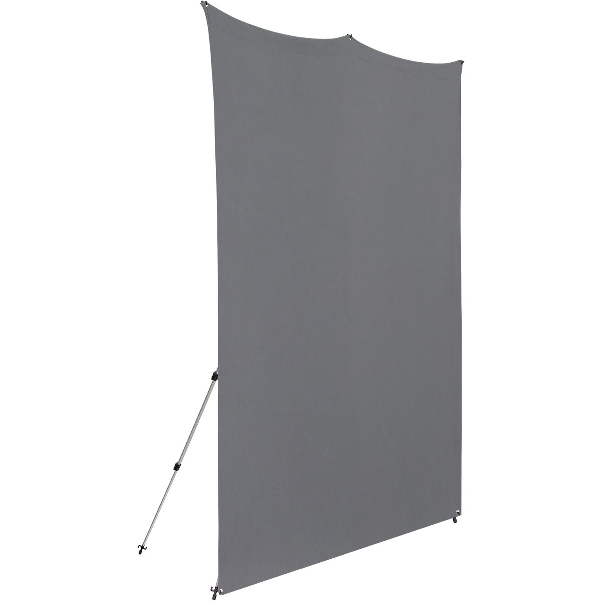 Kit Fond Photo Westcott X-Drop Pro + Support 2,4 x 2,4 m, coloris gris, vue de détail
