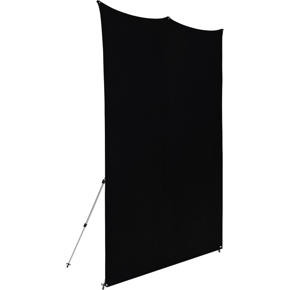 Kit Fond Photo Westcott X-Drop Pro + Support 2,4 x 2,4 m, coloris noir, vue de détail