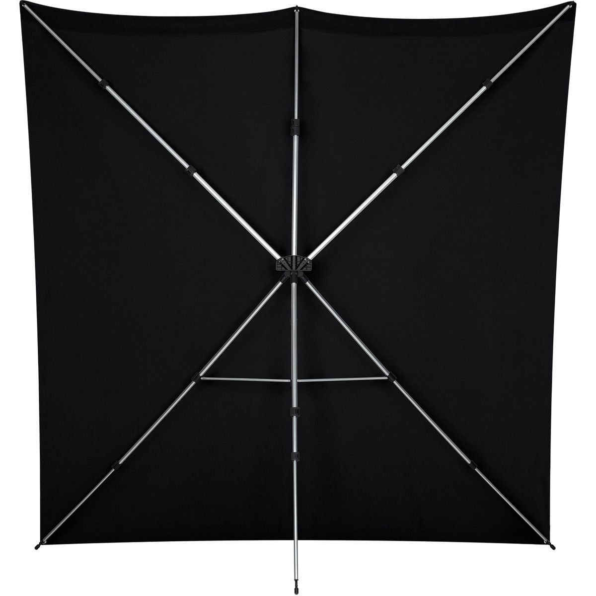 Kit Fond Photo Westcott X-Drop Pro + Support 2,4 x 2,4 m, coloris noir, vue 4