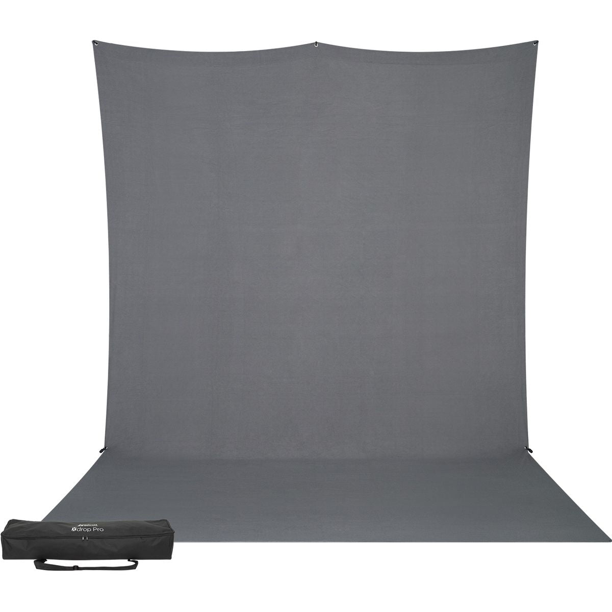 Kit Fond Photo Westcott X-Drop Pro Sweep + Support 2,4 x 4 m, coloris gris, vue 5