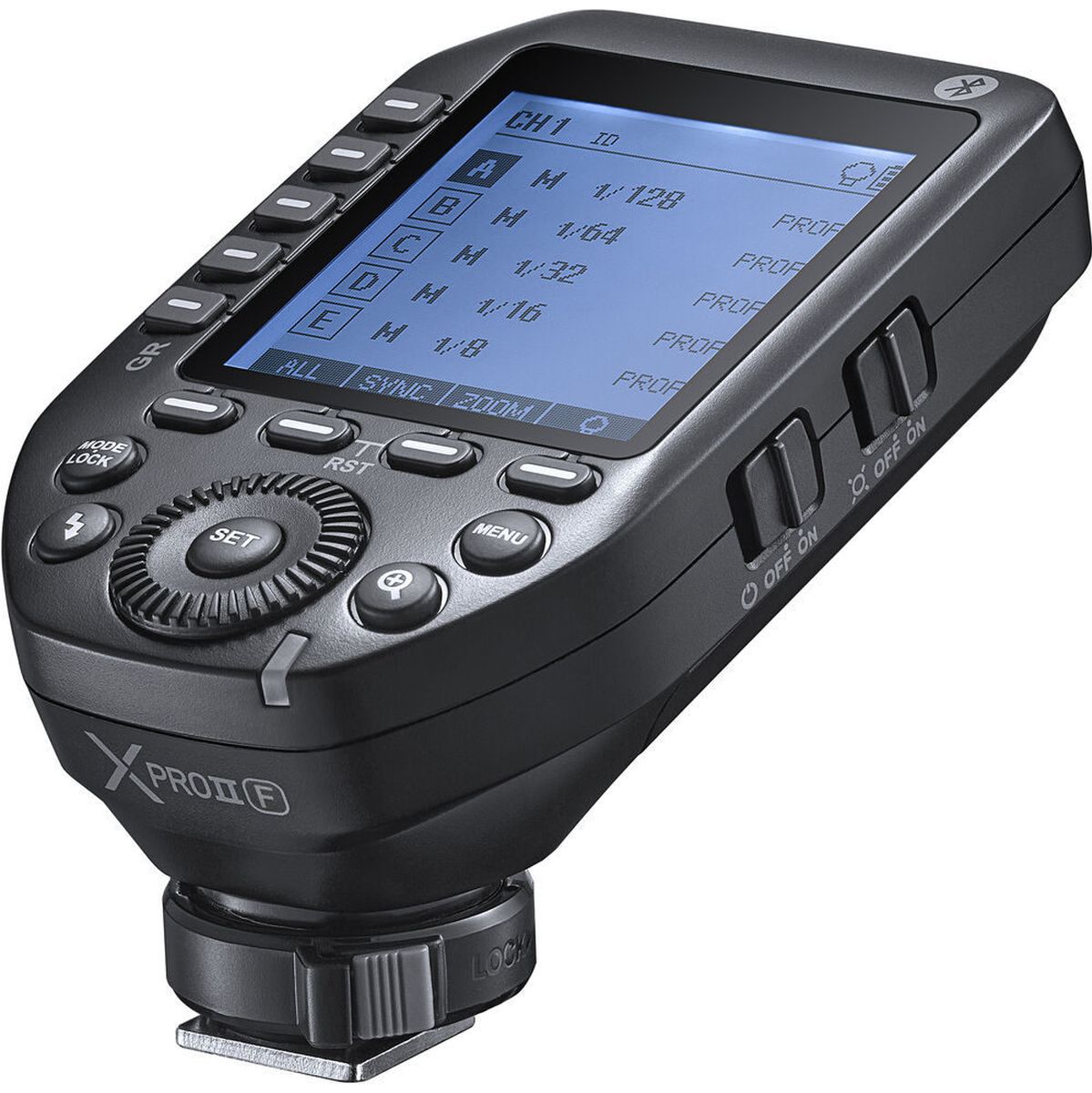 Kit Speedlite Godox V860III Canon, écran du déclencheur XPro II