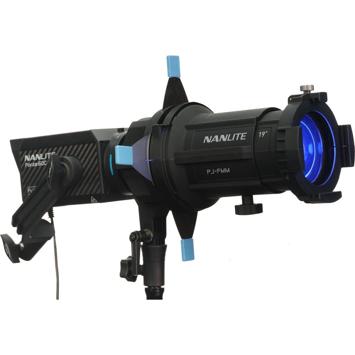 Lampe LED Nanlite Forza 60C RGB, poignée batterie