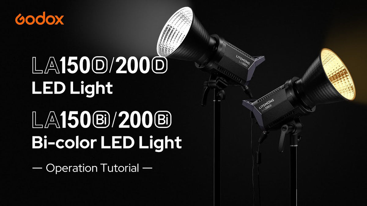 Charger la vidéo: Vidéo Godox Litemons LA150Bi