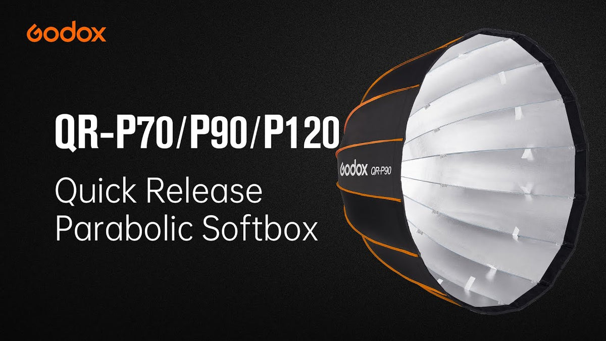 Charger la vidéo: Adaptateur Softbox QR-P