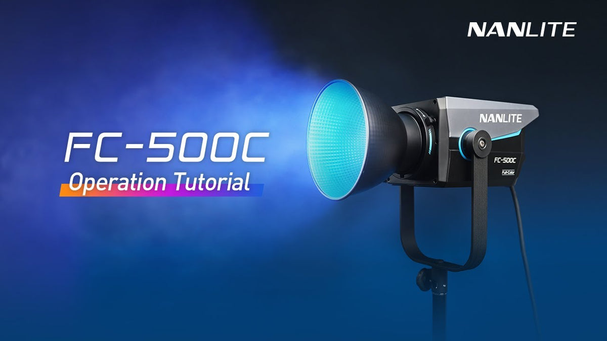 Charger la vidéo: Vidéo prise en main Nanlite FC-500C