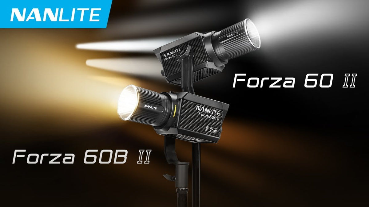 Charger la vidéo: Vidéo Nanlite Forza 60 II et 60B II
