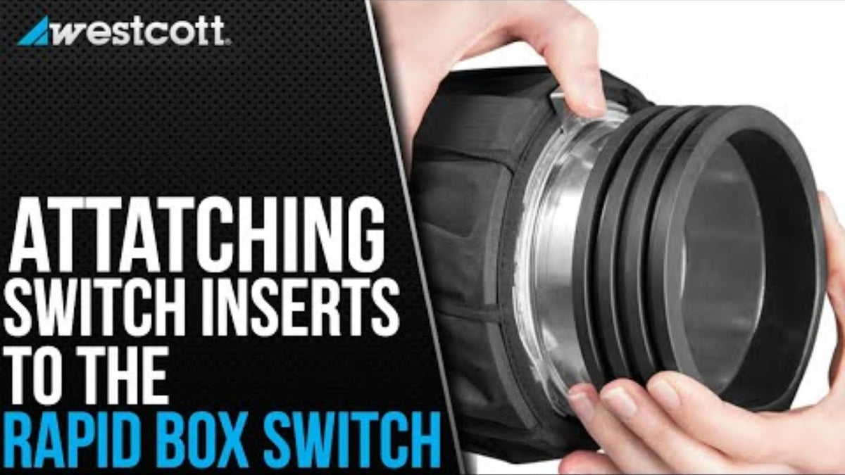 Charger la vidéo: Insert Westcott Rapid Box Switch