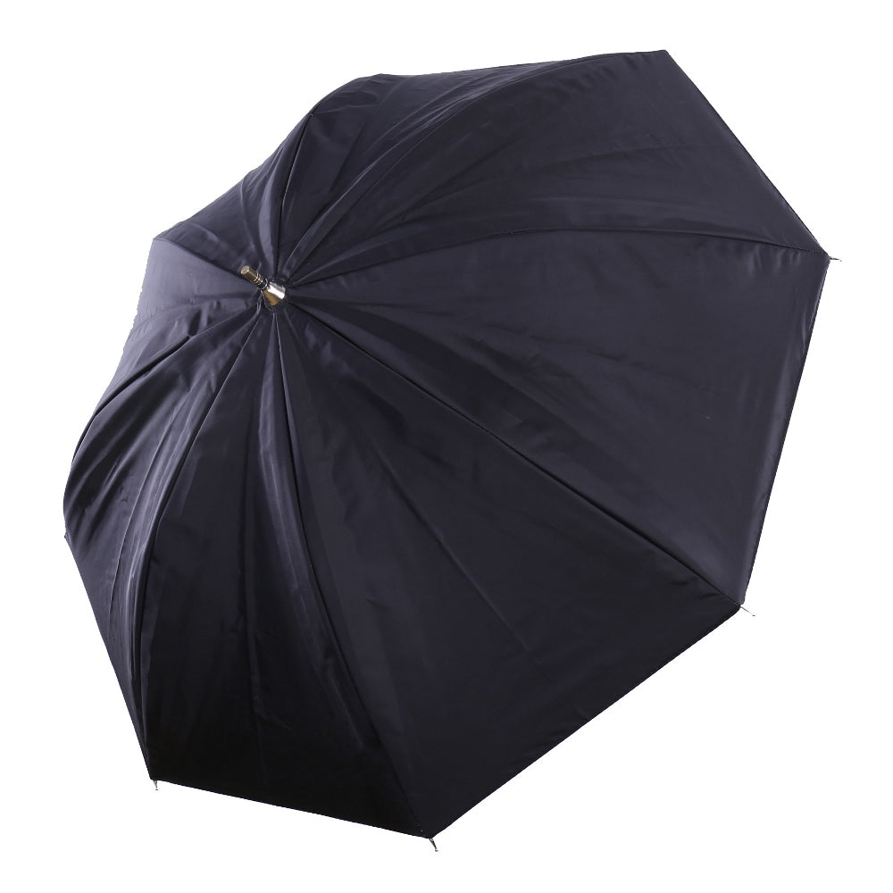 Dos noir opaque du parapluie réflecteur Falcon Eyes UR-60WB de 152 cm