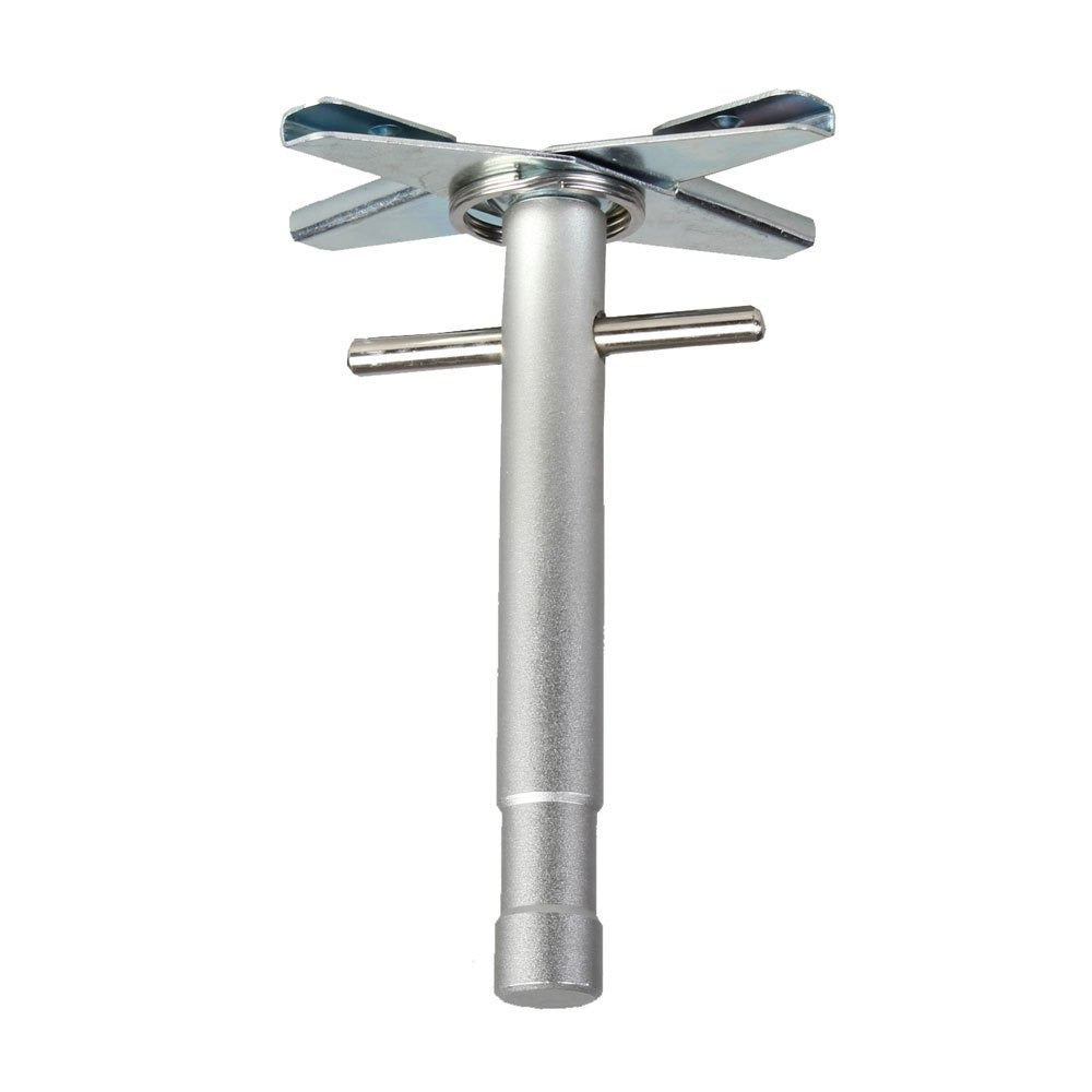 Pince ciseaux Falcon Eyes SC-CLAMP refermée avec son spigot 5/8 pouce
