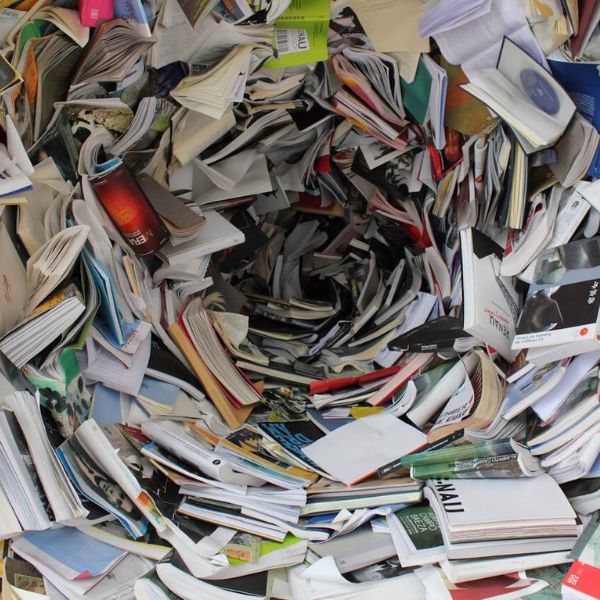 recyclage fond papier