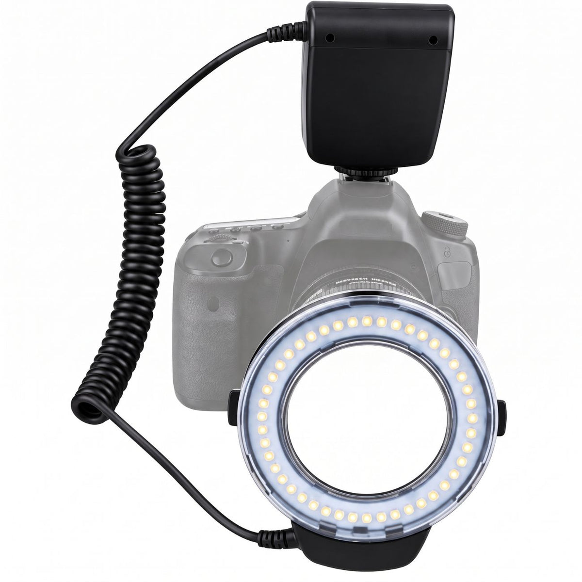 Ring light LED macro StudioKing RL-130, vue de face