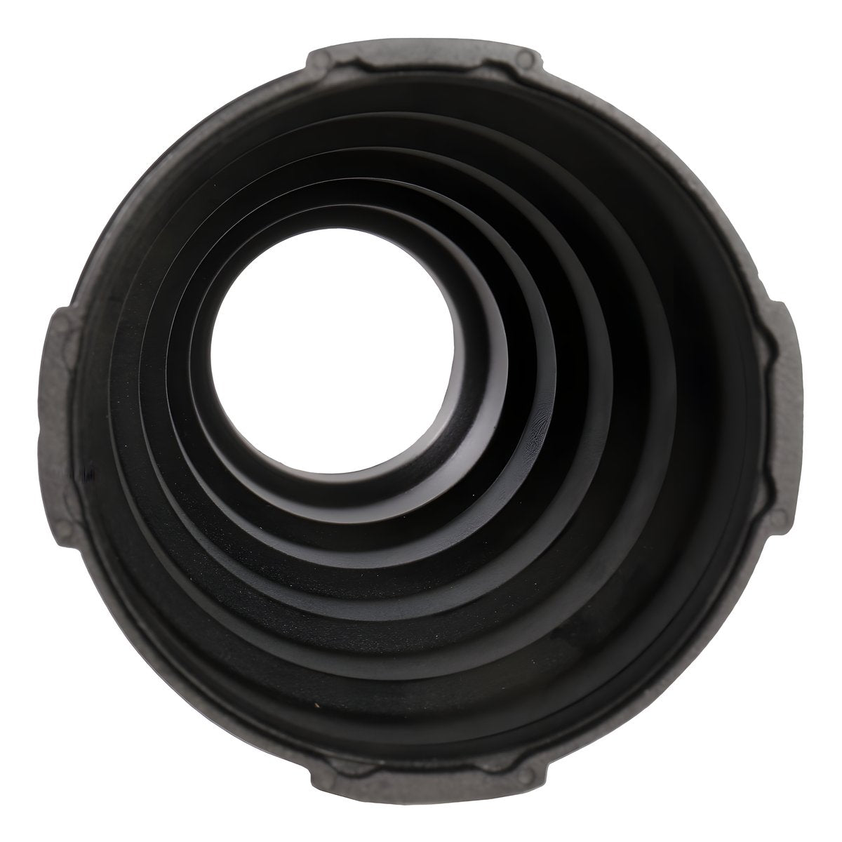 Intérieur du snoot conique Falcon Eyes FEA-CS vu depuis la baïonnette