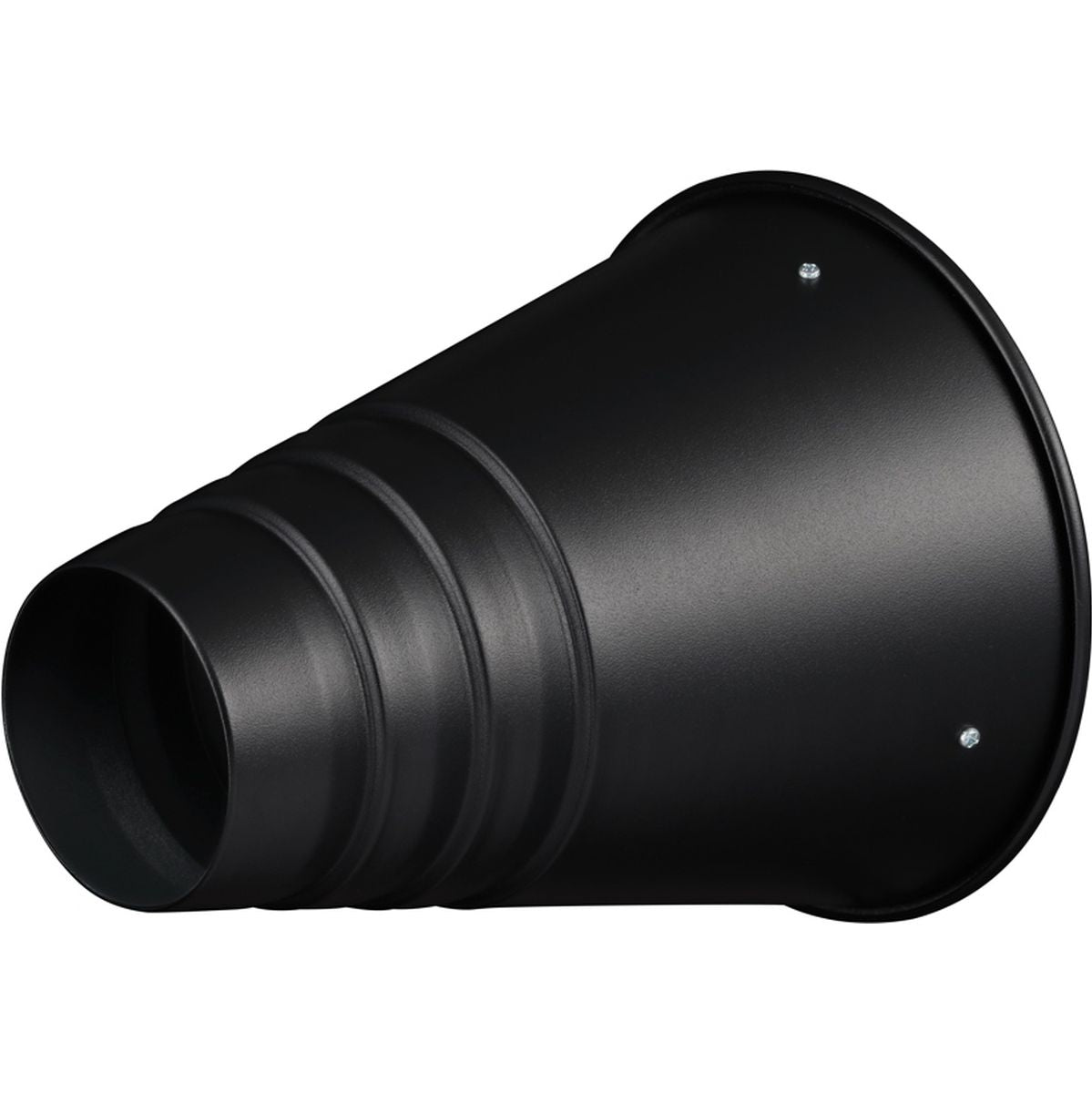 Snoot Pro Godox SN-05 vu de trois quarts, sortie de 80 mm au premier plan