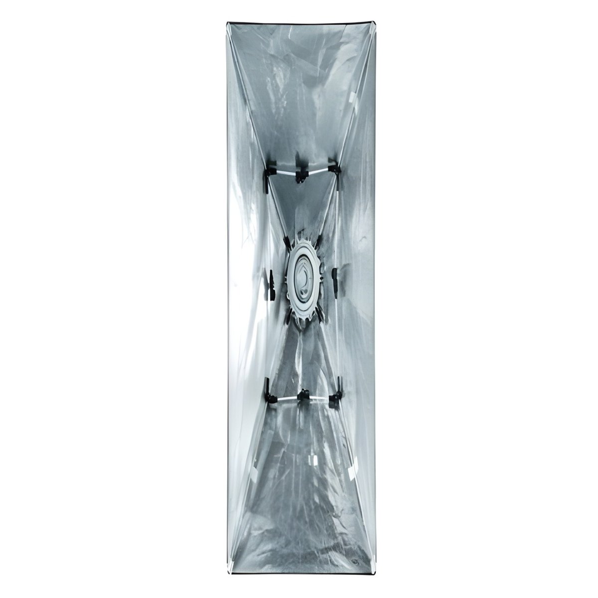 Intérieur argenté de la striplight Linkstar QSSX-30150HC vu de face