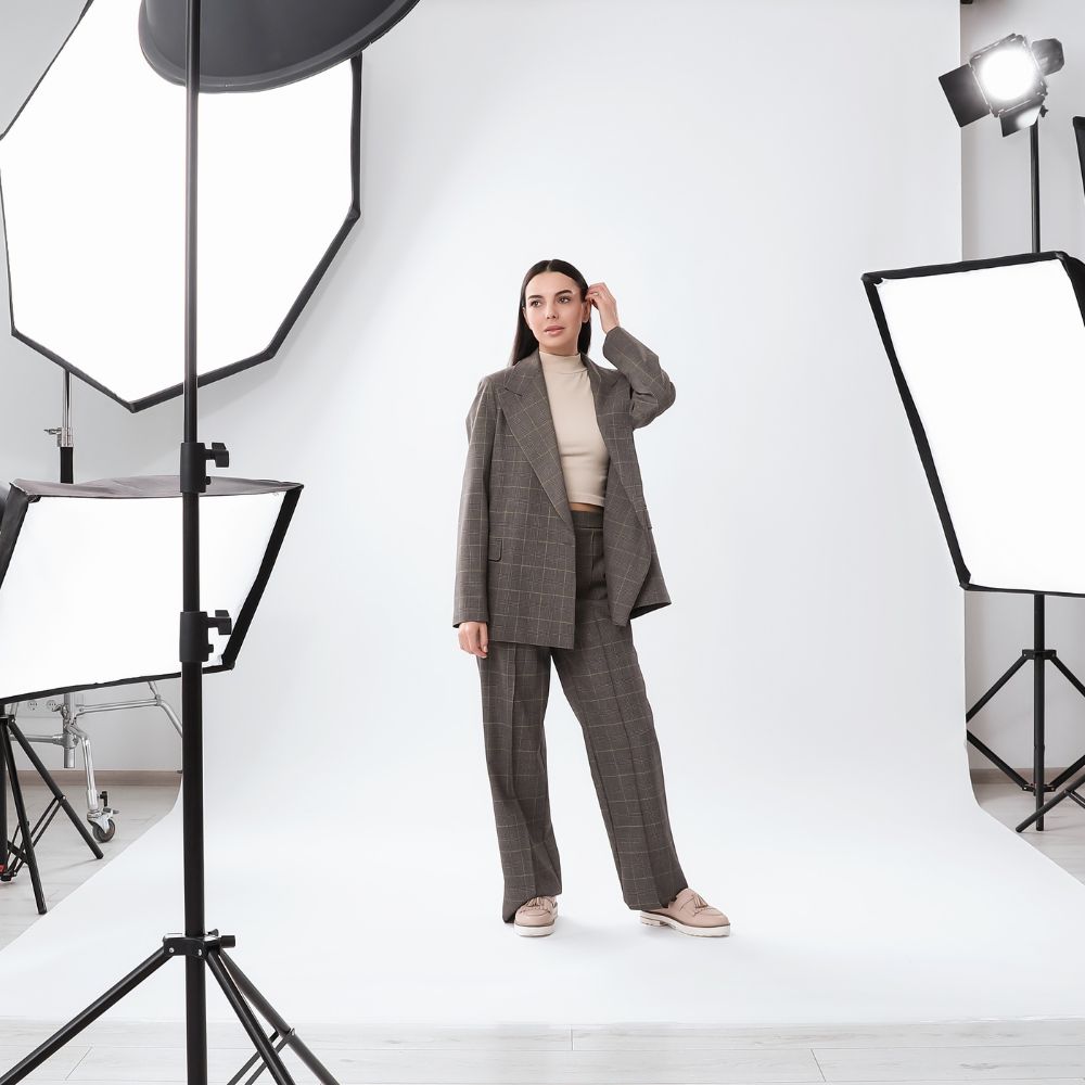 studio photo professionnel modèle