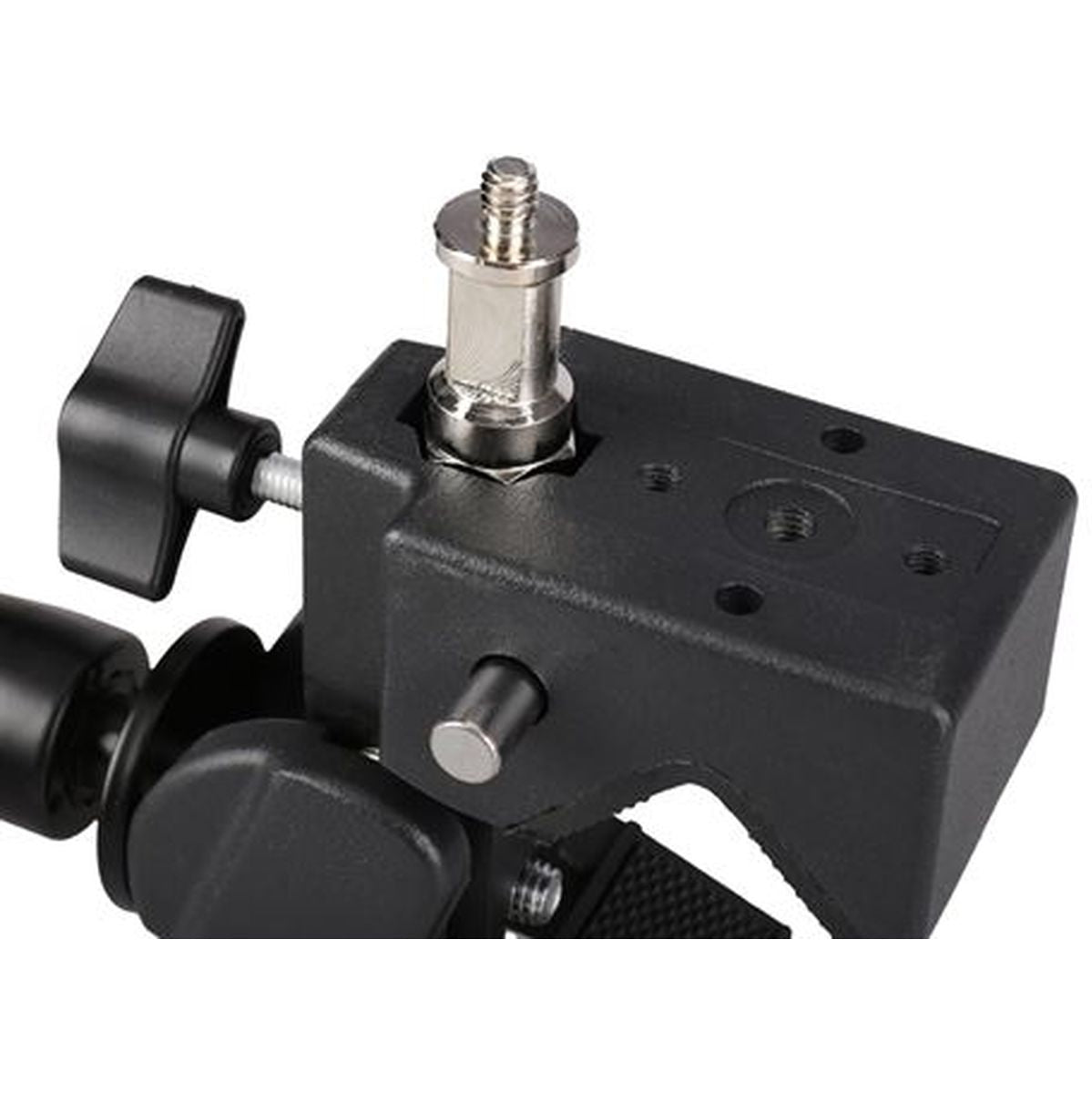 Super Clamp Falcon Eyes CL-22, fixé sur un tube