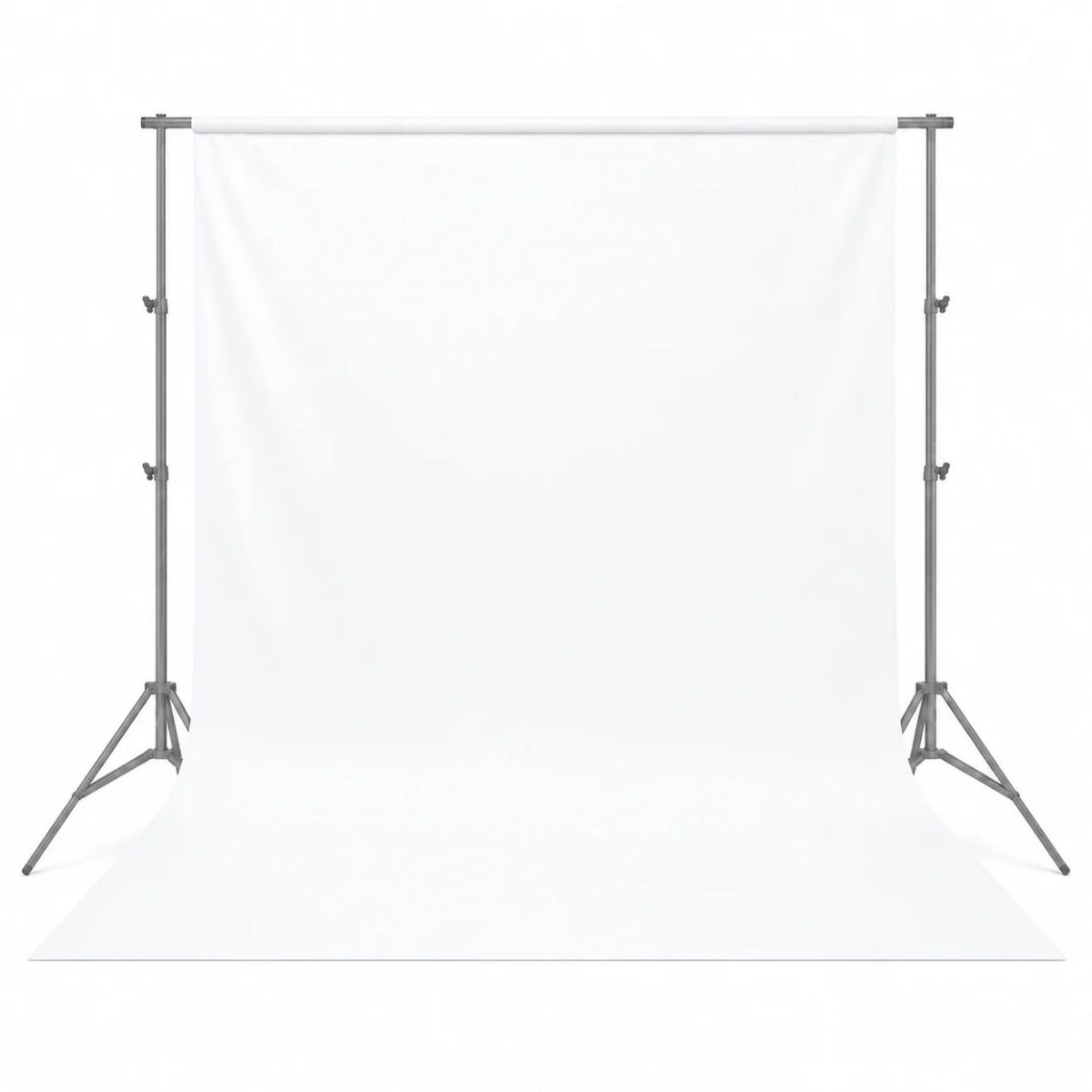 Toile de fond photo Caruba 3x6m blanche, vue d'ensemble
