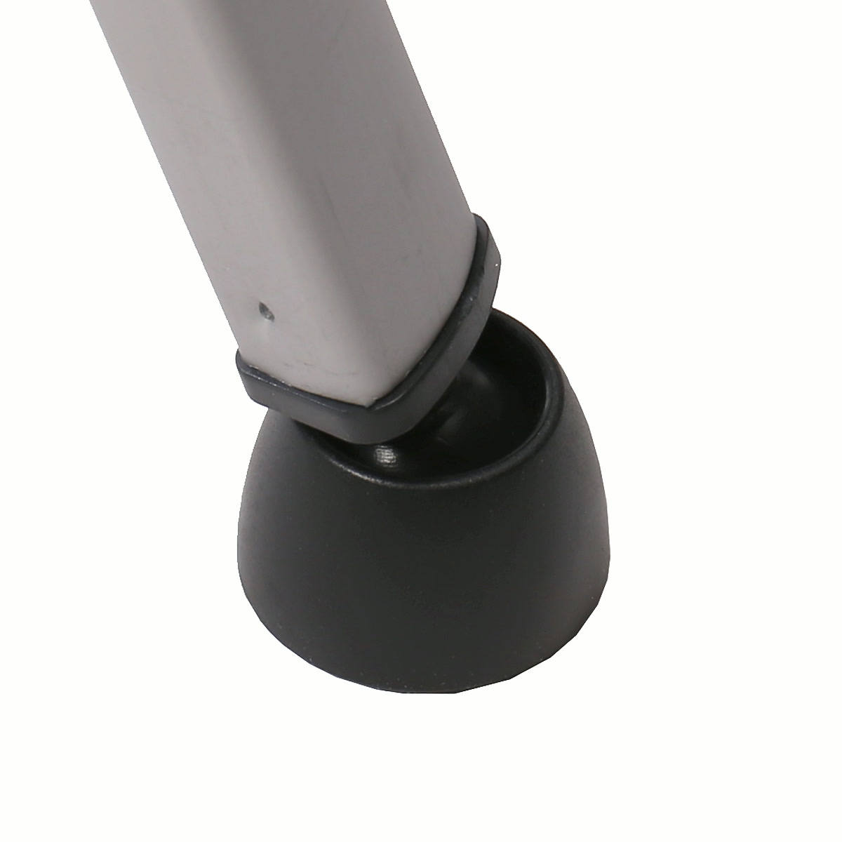 Embout en caoutchouc noir au bas d'une jambe du trépied Nest WT-3560