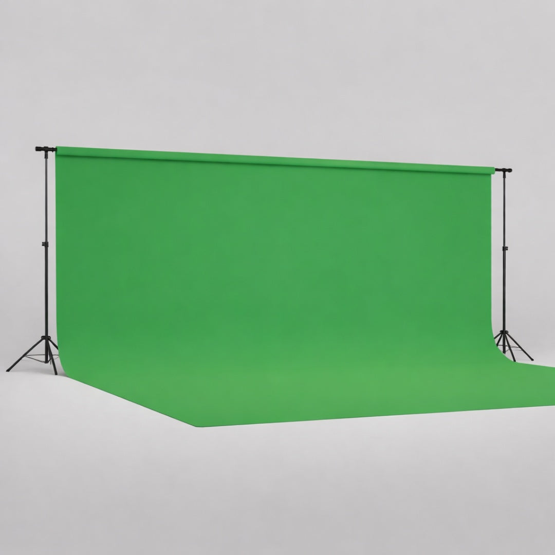 Fond papier vert chroma key