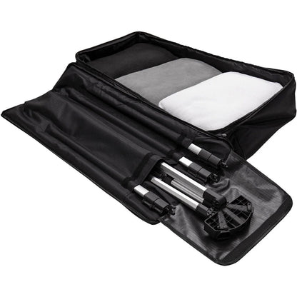 Kit fond photo X-Drop - support en aluminium avec housse de transport