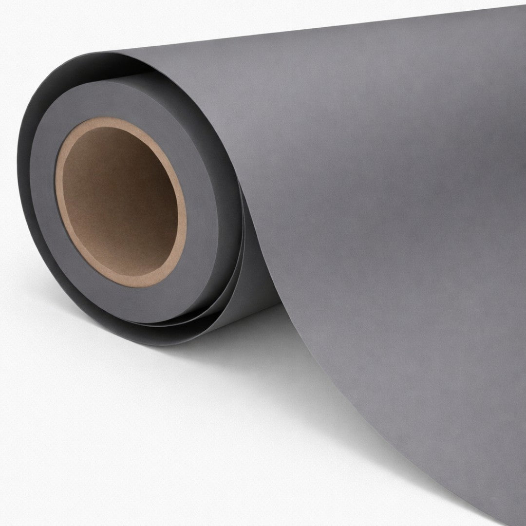 Fond papier grande largeur gris