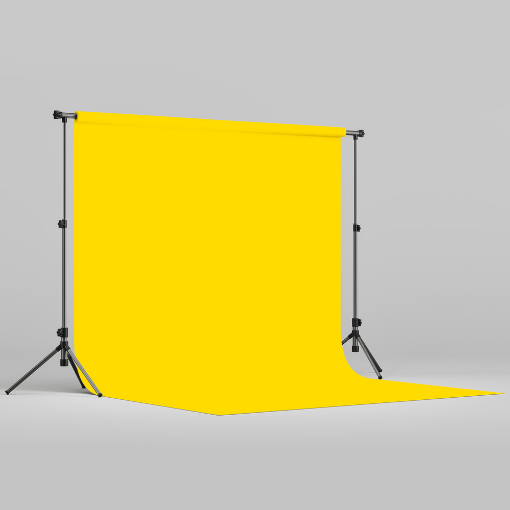 Fond papier jaune aspen trépied
