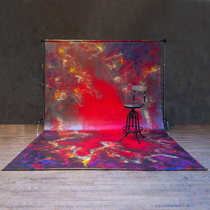 Location backdrop toile de fond electrik tabouret