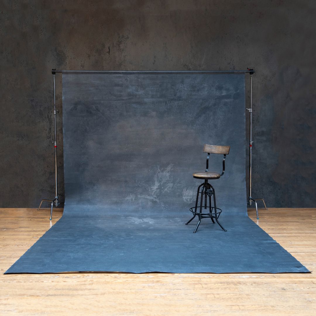 Location backdrop toile de fond rolling stone tabouret