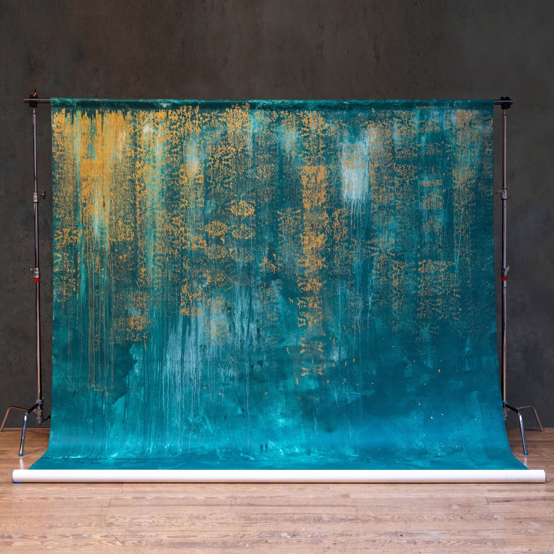 Location backdrop toile de fond venezia verde