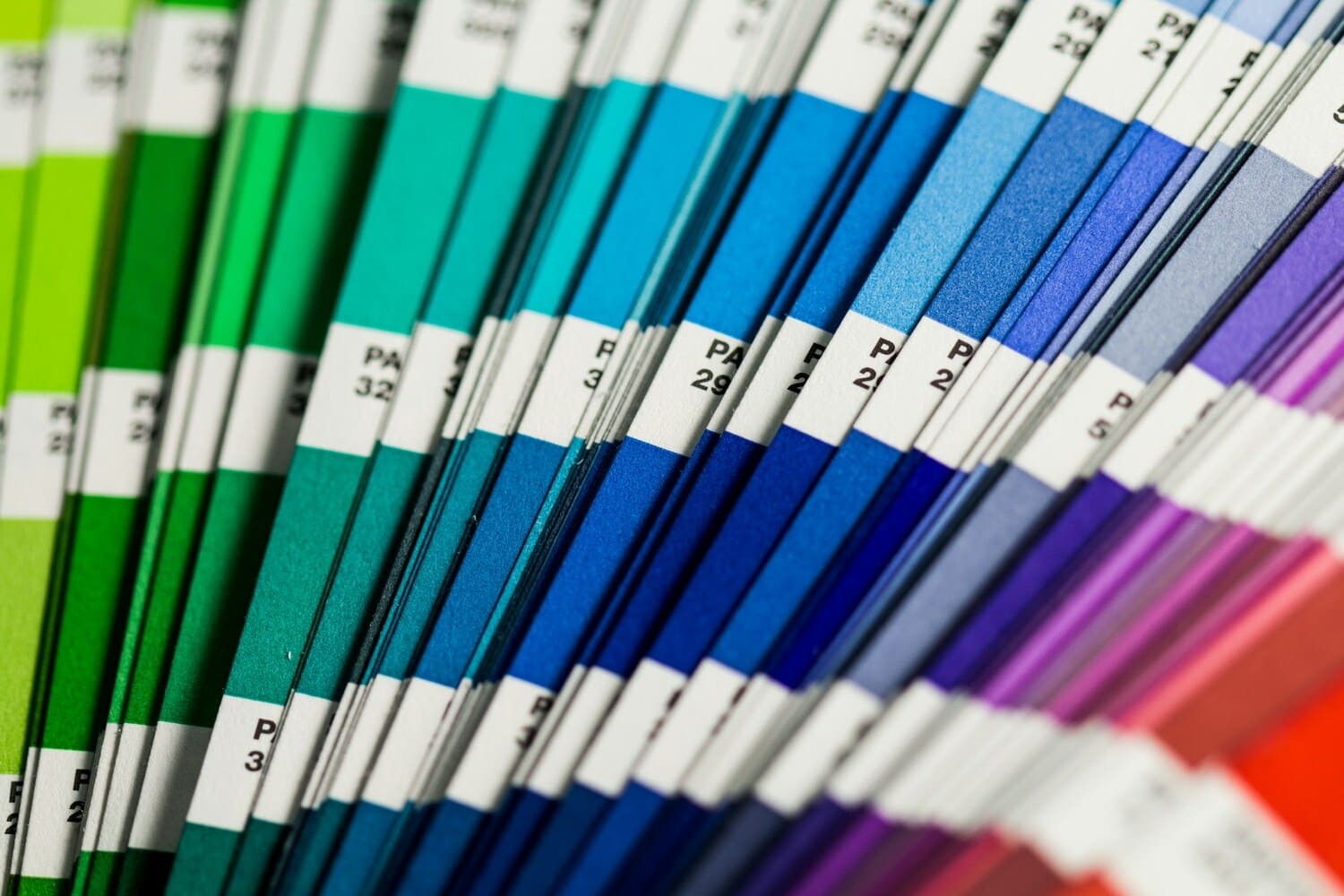Nuancier couleur papier