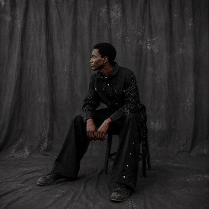 shooting mode toile de fond texturée gris