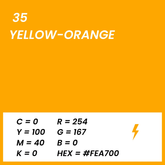 Fiche technique yellow orange