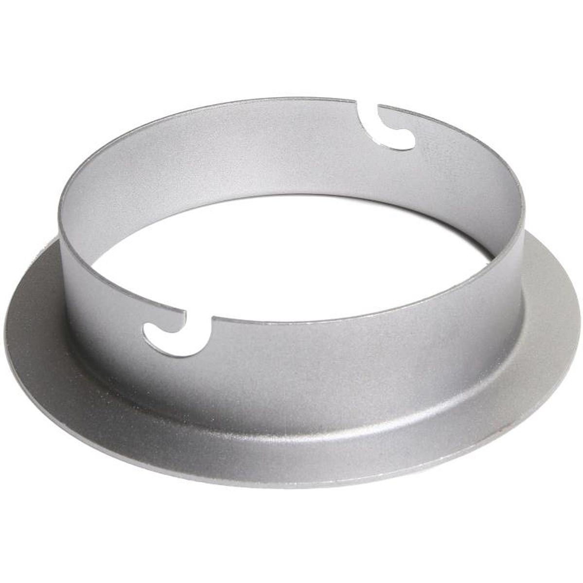 Adaptateur Rotalux Go monture Elinchrom, bague argentée à deux encoches de baïonnette #Monture_Elinchrom