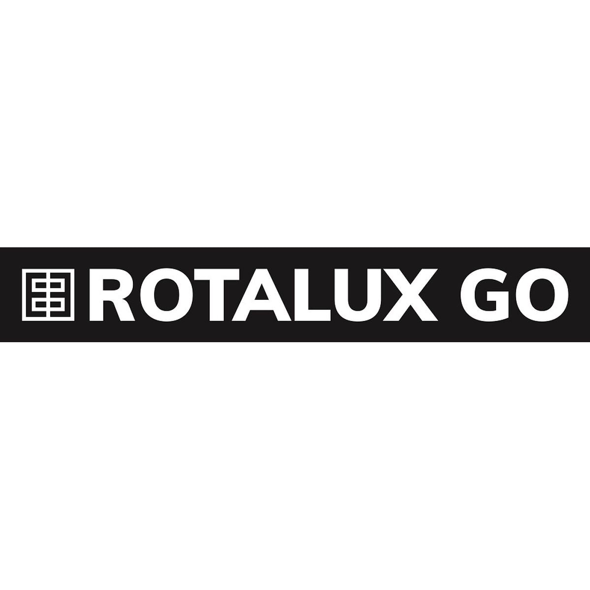 Logo Elinchrom Rotalux Go en lettres blanches sur bandeau noir 