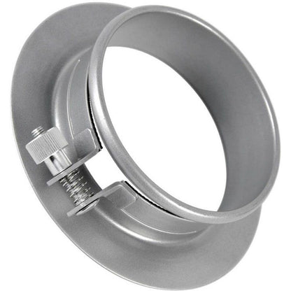 Adaptateur softbox Godox monture Profoto, collier argenté à vis de serrage 